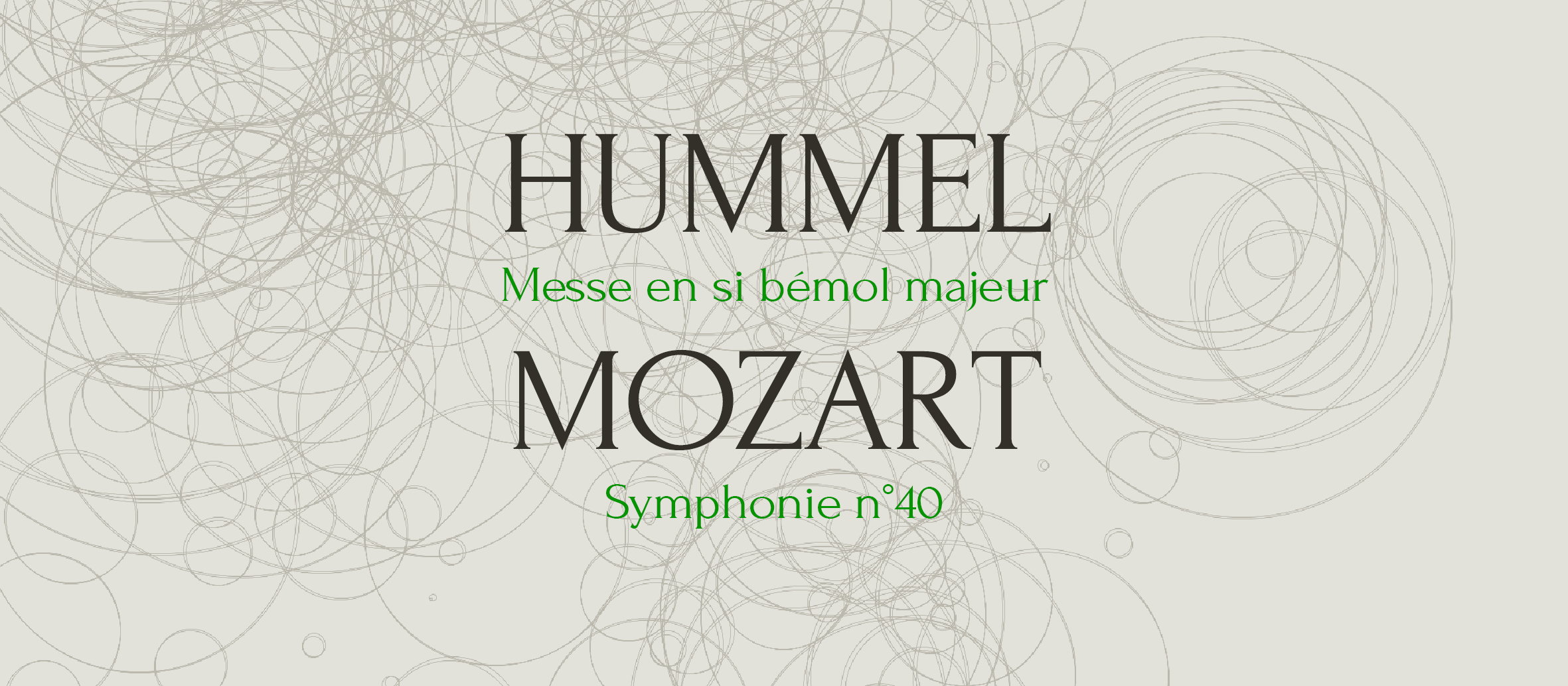 Bandeau Hummel et Mozart (carousel)