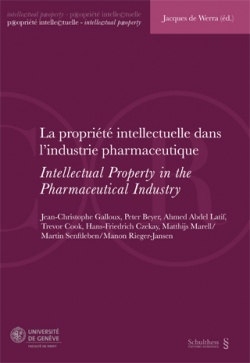 Volume 4: Intellectual Property in the Pharmaceutical Industry