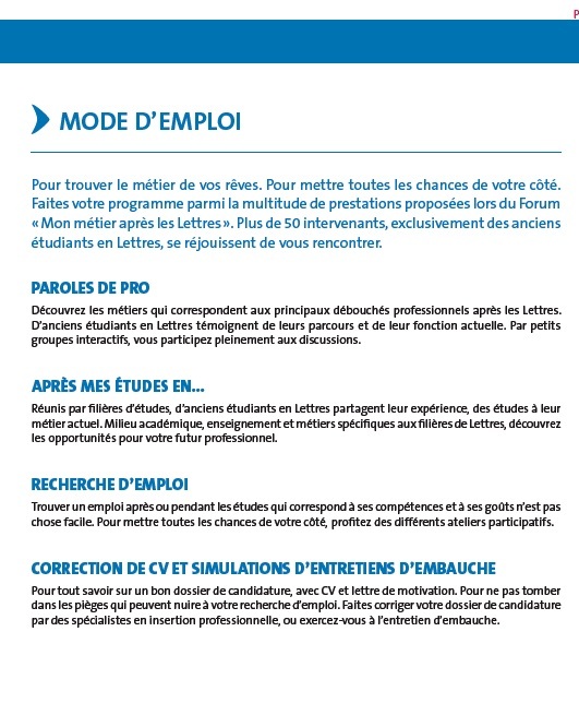 Mode d'emploi